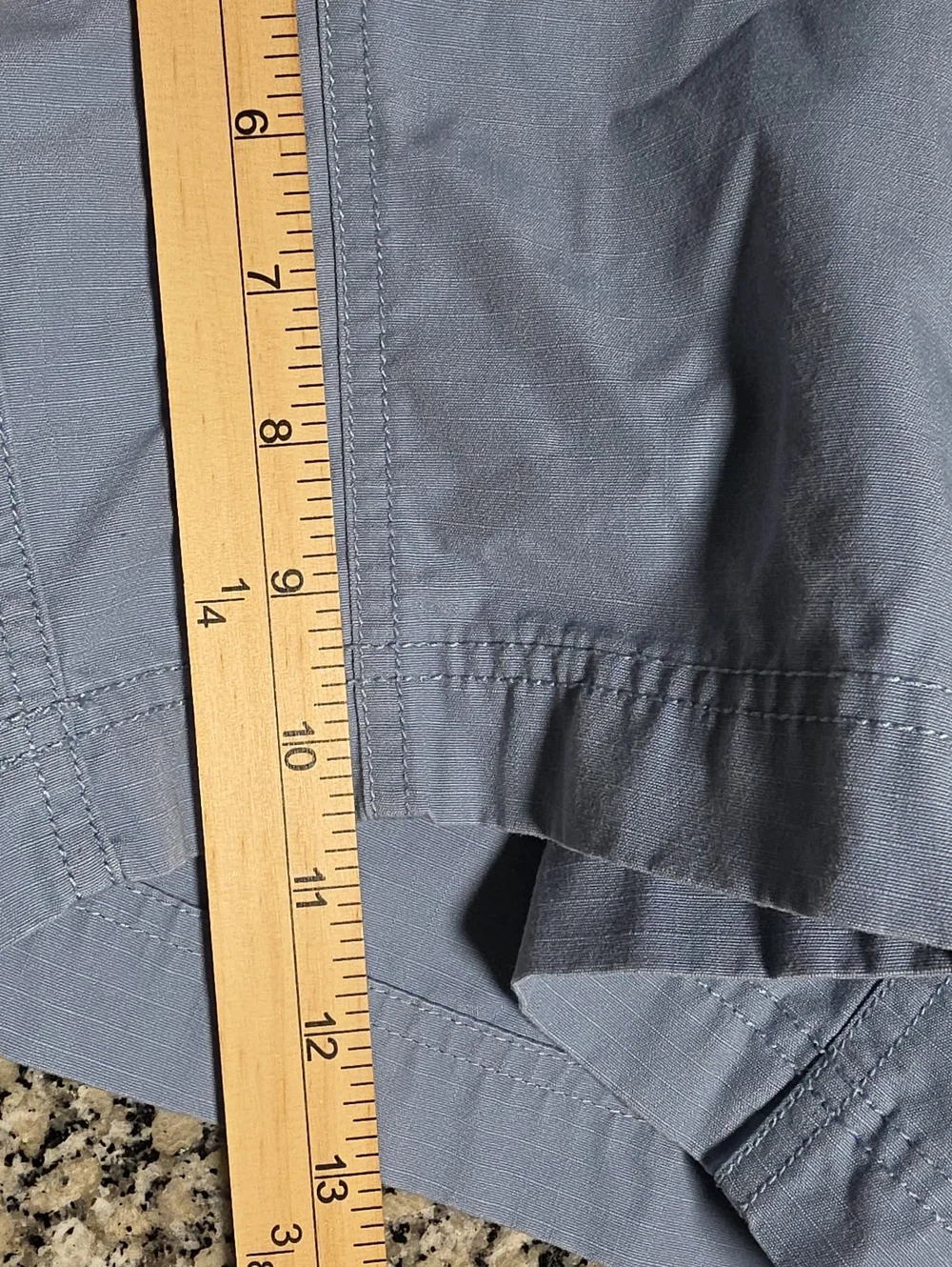 The North Face Light Blue Cargo Shorts